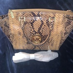 Michael Kors Snakeprint Purse